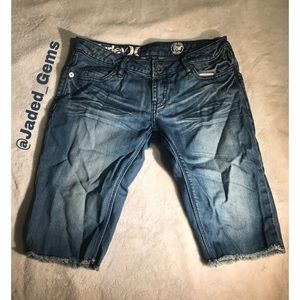 Hurley denim Bermuda shorts